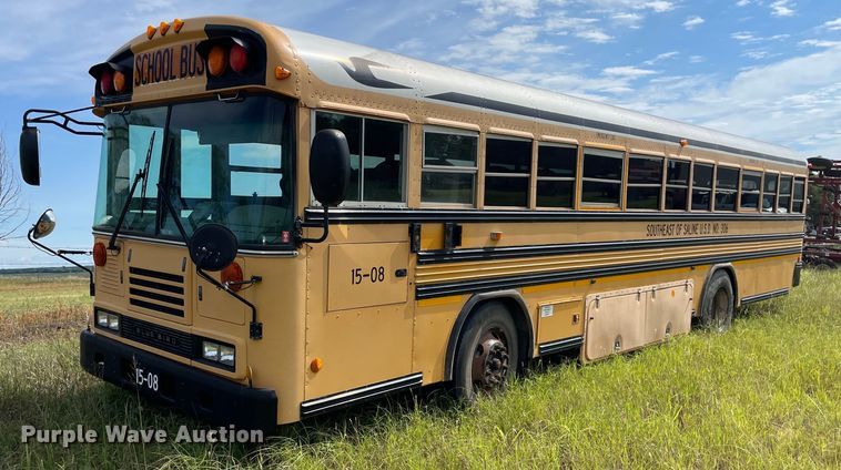 image for item NY9596 2008 Blue Bird All American FE  School bus