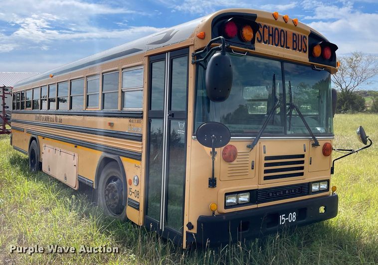 image for item NY9596 2008 Blue Bird All American FE  School bus