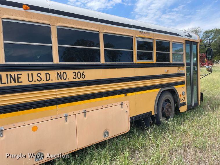 image for item NY9596 2008 Blue Bird All American FE  School bus