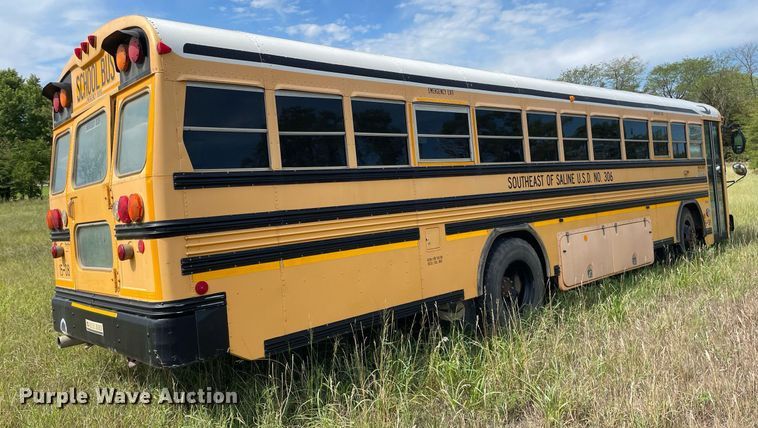 image for item NY9596 2008 Blue Bird All American FE  School bus