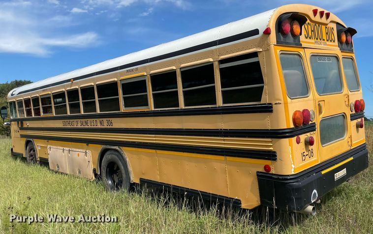 image for item NY9596 2008 Blue Bird All American FE  School bus