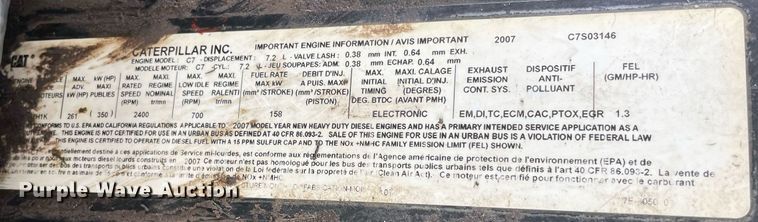 image for item NY9596 2008 Blue Bird All American FE  School bus