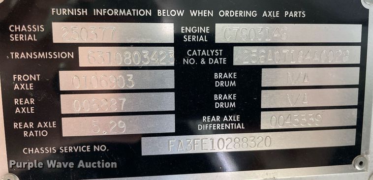 image for item NY9596 2008 Blue Bird All American FE  School bus