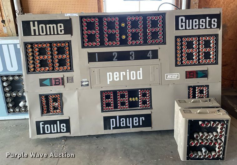 image for item NY9617 (2) Nevco scoreboards