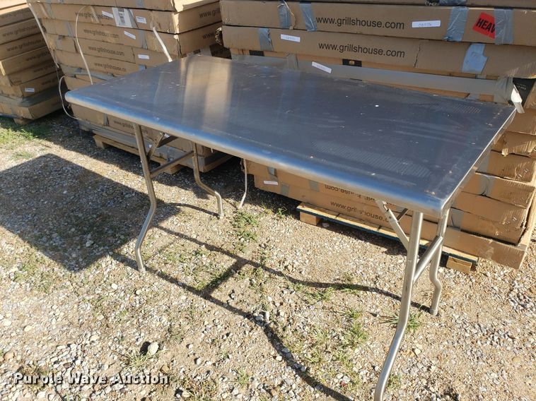 image for item OB9736 (22) stainless steel tables
