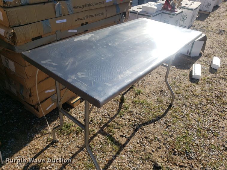 image for item OB9736 (22) stainless steel tables