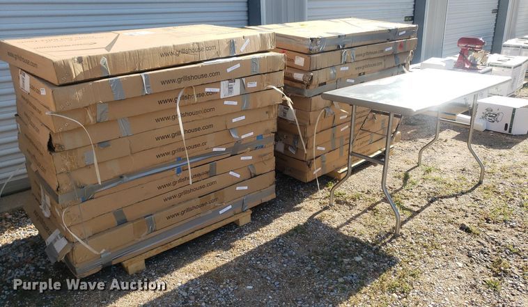 image for item OB9737 (22) stainless steel tables