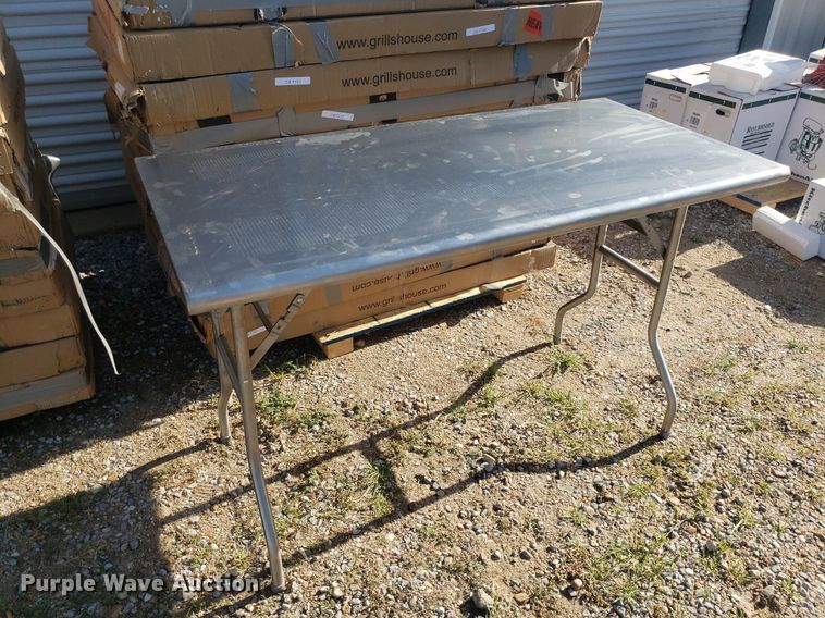 image for item OB9737 (22) stainless steel tables