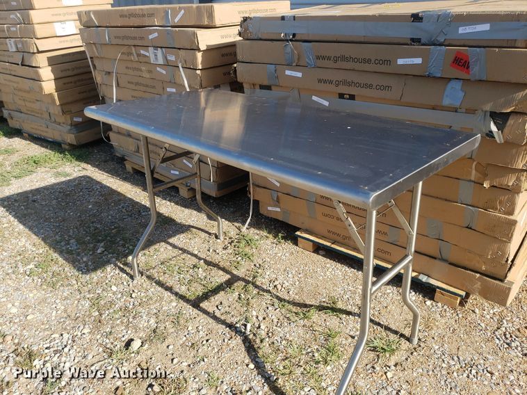 image for item OB9737 (22) stainless steel tables