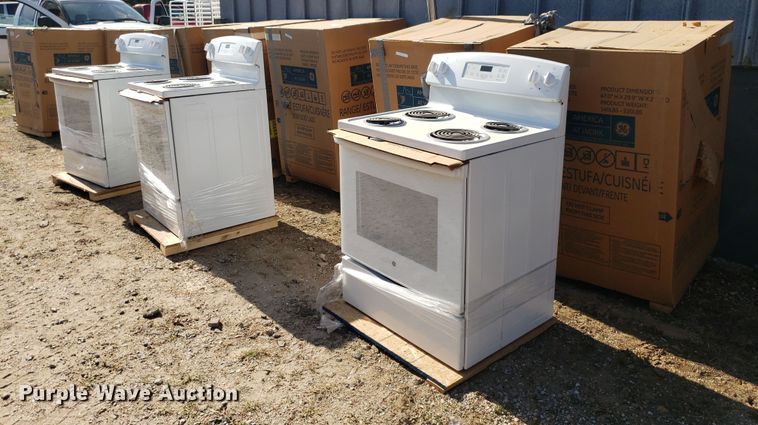 image for item OB9738 (8) GE electrical ranges