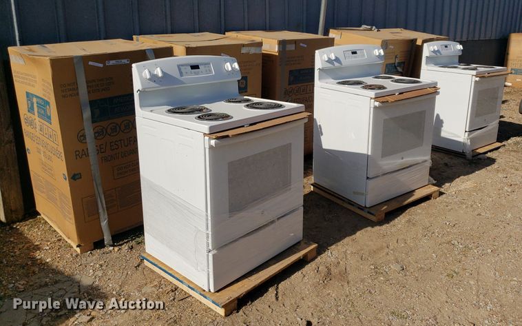 image for item OB9738 (8) GE electrical ranges