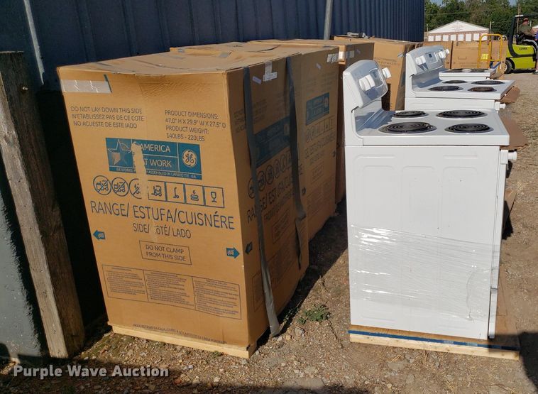 image for item OB9738 (8) GE electrical ranges