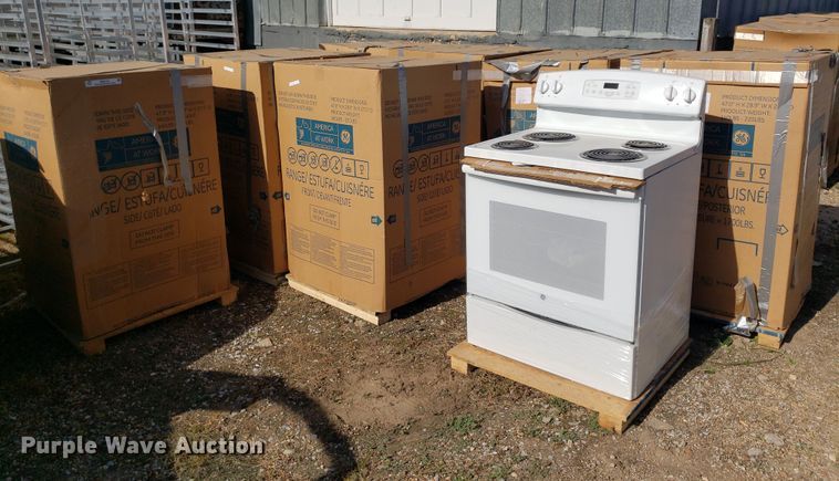 image for item OB9741 (8) GE electric ranges