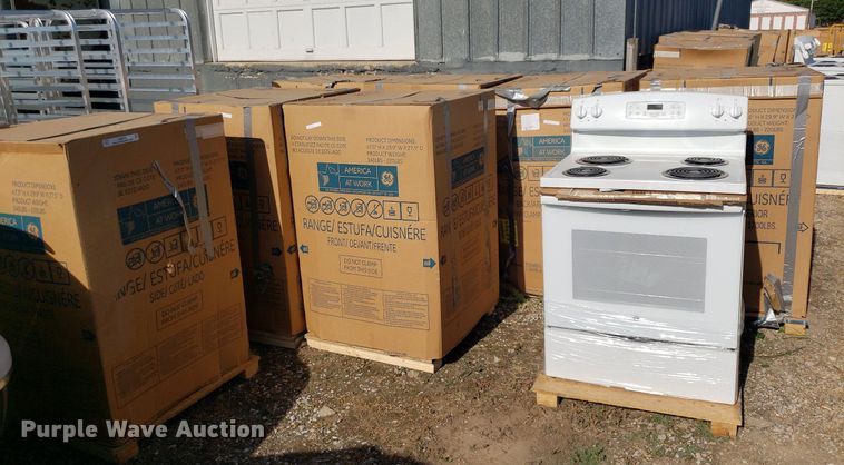 image for item OB9741 (8) GE electric ranges