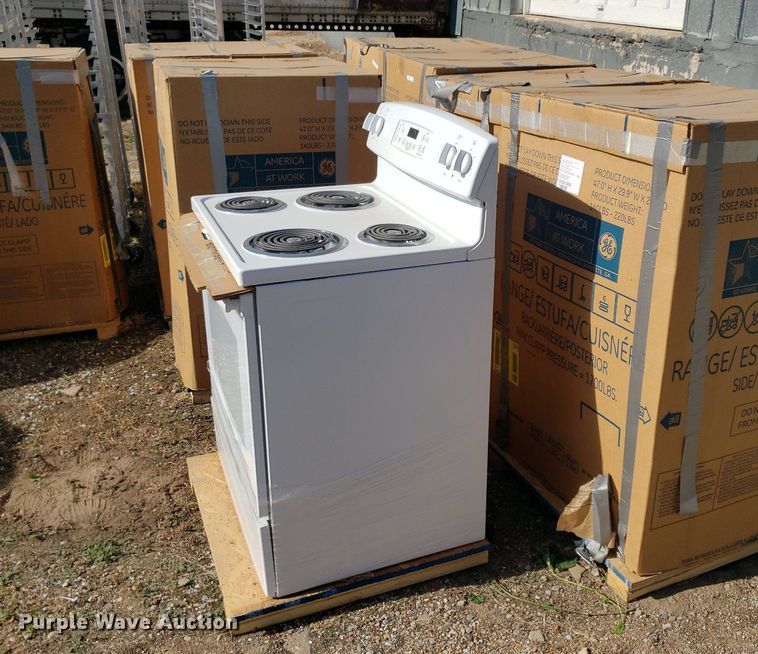 image for item OB9741 (8) GE electric ranges