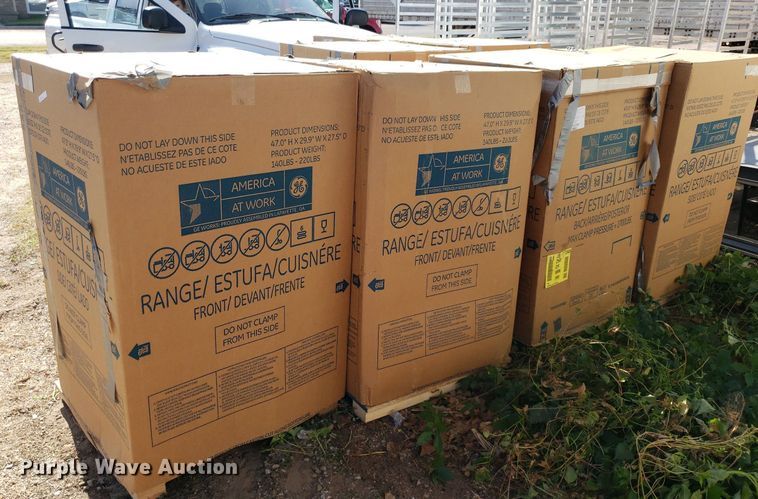 image for item OB9741 (8) GE electric ranges