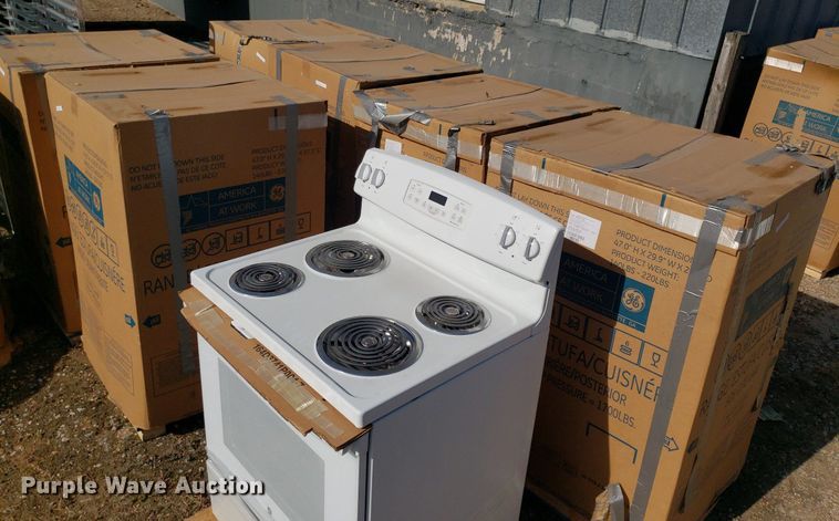 image for item OB9741 (8) GE electric ranges