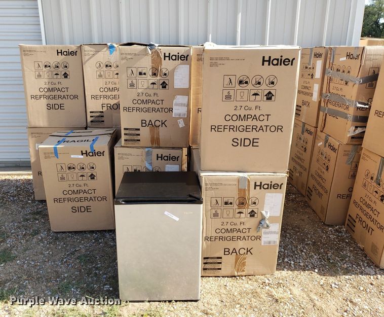 image for item OB9742 (15) Haier 2.7 mini refrigerators