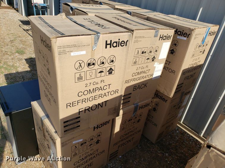 image for item OB9742 (15) Haier 2.7 mini refrigerators