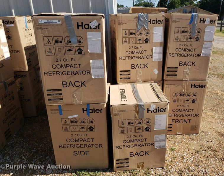 image for item OB9744 (15) Haier 2.7 mini refrigerators