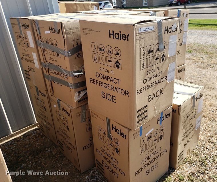 image for item OB9744 (15) Haier 2.7 mini refrigerators