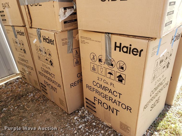 image for item OB9744 (15) Haier 2.7 mini refrigerators