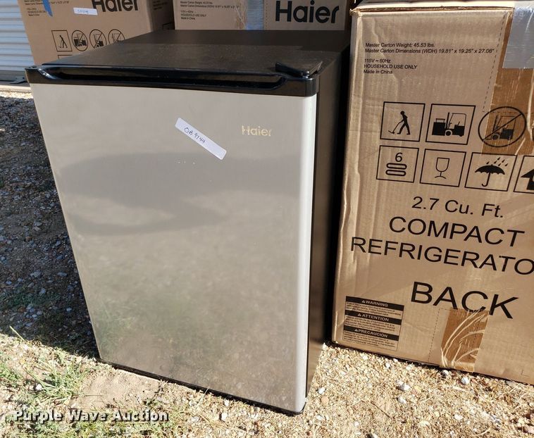 image for item OB9744 (15) Haier 2.7 mini refrigerators