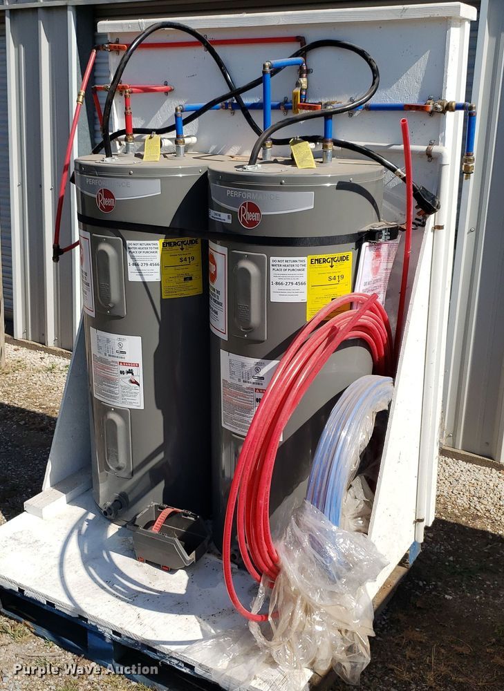 image for item OB9748 (2) Rheem water heaters