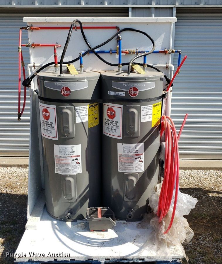 image for item OB9748 (2) Rheem water heaters