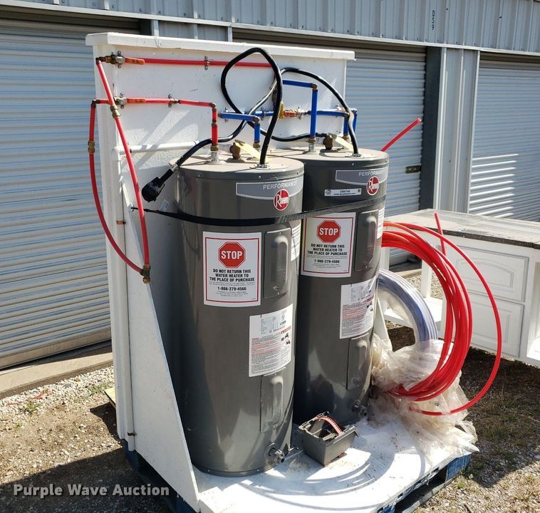 image for item OB9748 (2) Rheem water heaters