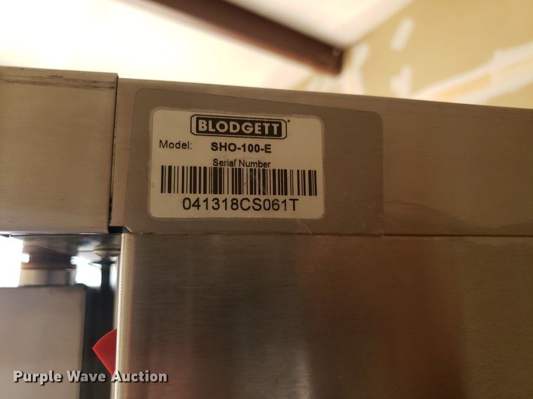 image for item OB9751 Blodgett SHO-100-E  double oven