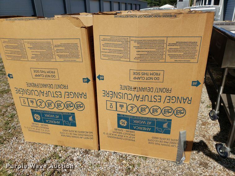 image for item OB9752 (8) GE electric ranges