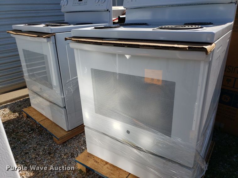 image for item OB9752 (8) GE electric ranges