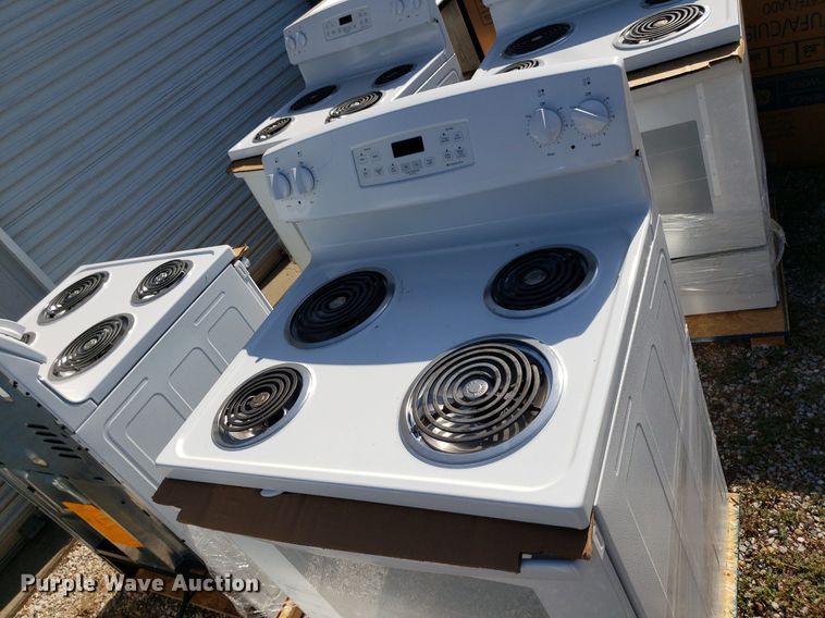 image for item OB9752 (8) GE electric ranges