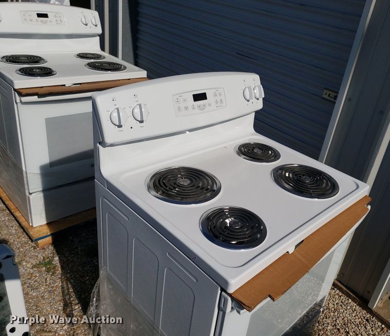 image for item OB9752 (8) GE electric ranges
