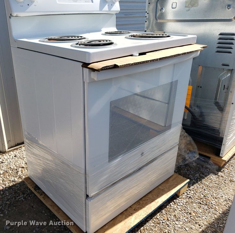 image for item OB9752 (8) GE electric ranges