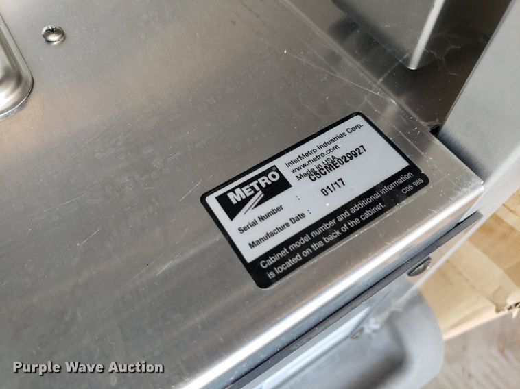 image for item OB9753 Metro C519-CFC-U  heated holding cabinet