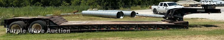 image for item OG9149 2004 Pitts  lowboy equipment trailer