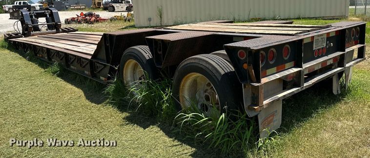 image for item OG9149 2004 Pitts  lowboy equipment trailer