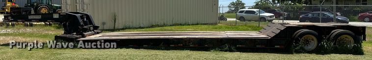 image for item OG9149 2004 Pitts  lowboy equipment trailer