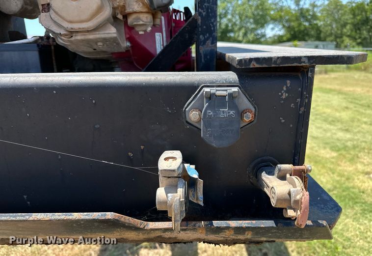 image for item OG9149 2004 Pitts  lowboy equipment trailer