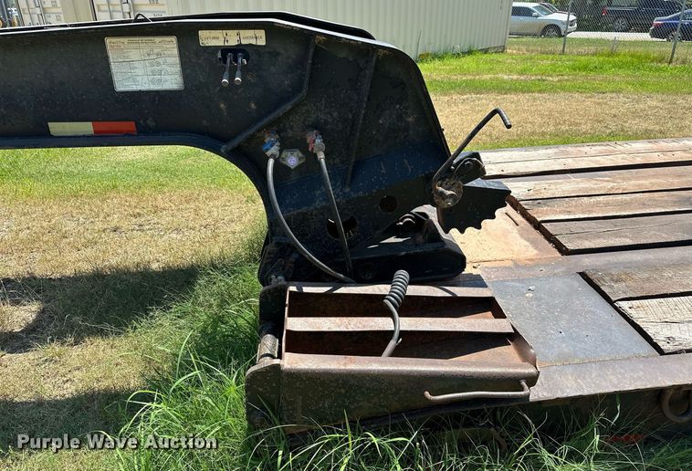 image for item OG9149 2004 Pitts  lowboy equipment trailer