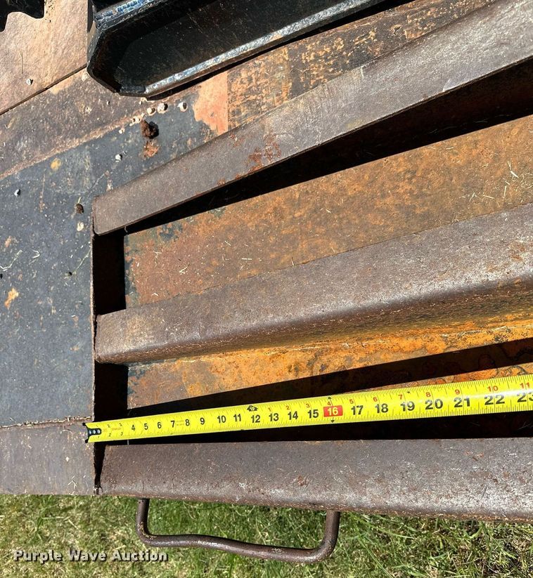 image for item OG9149 2004 Pitts  lowboy equipment trailer