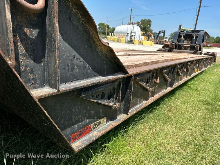 image for item OG9149 2004 Pitts  lowboy equipment trailer