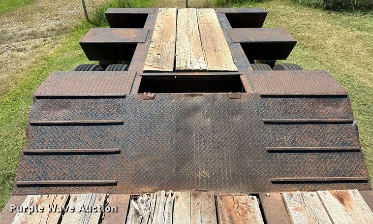 image for item OG9149 2004 Pitts  lowboy equipment trailer