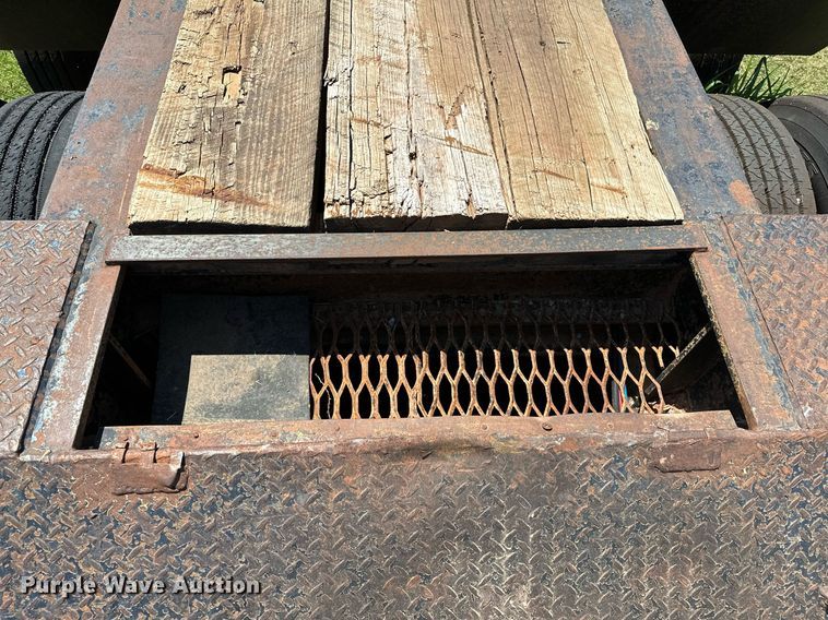 image for item OG9149 2004 Pitts  lowboy equipment trailer
