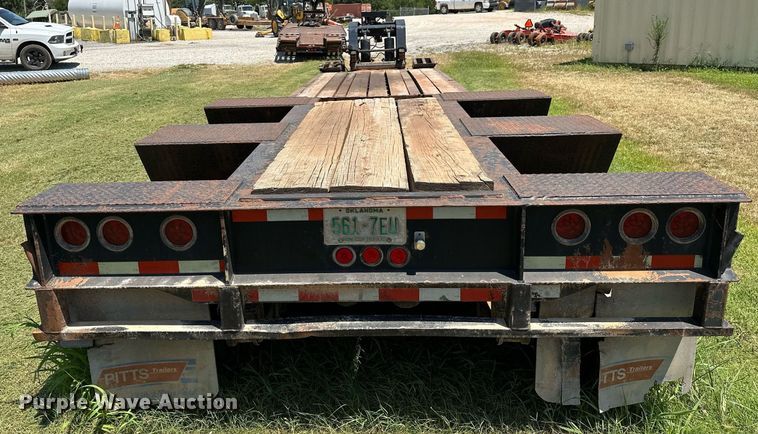 image for item OG9149 2004 Pitts  lowboy equipment trailer
