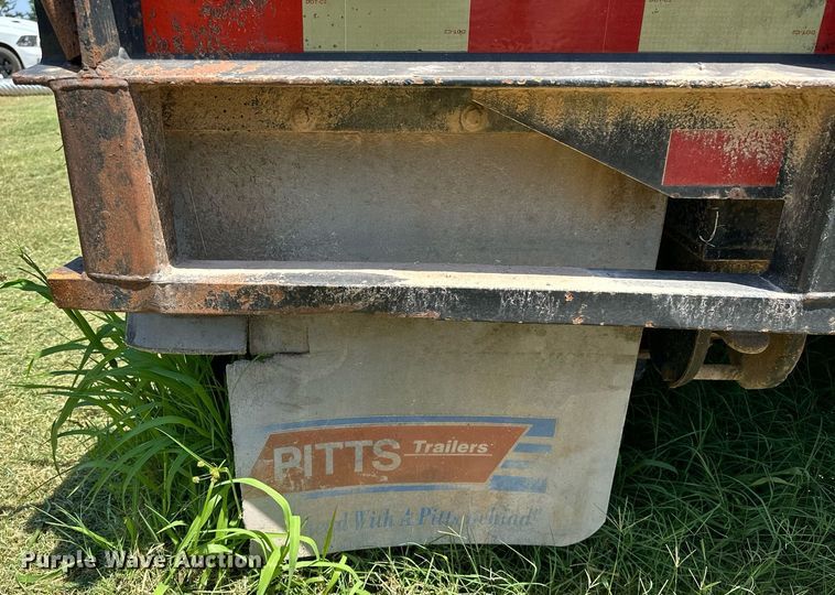 image for item OG9149 2004 Pitts  lowboy equipment trailer