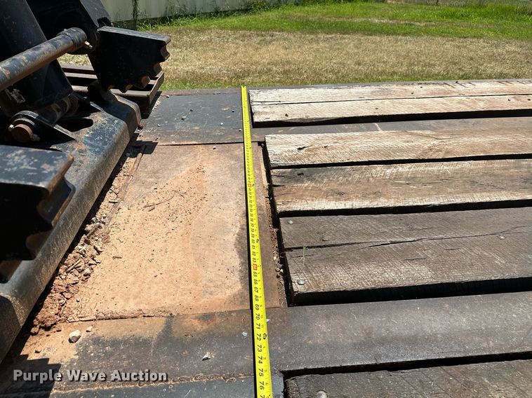 image for item OG9149 2004 Pitts  lowboy equipment trailer