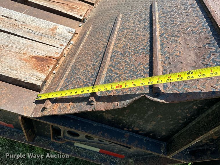 image for item OG9149 2004 Pitts  lowboy equipment trailer